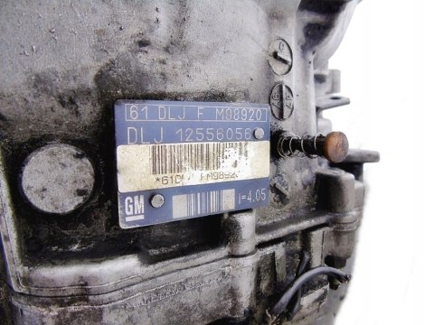 SKRZYNIA BIEGÓW DLJ 12556056 2.2 16V OPEL SINTRA SKRZYNIA BIEGÓW DLJ 12556056 2.2 16V OPEL SINTRA