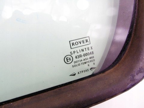 SZYBA DRZWI LEWY TYŁ ROVER 400 420 416 414 418 SZYBA DRZWI LEWY TYŁ ROVER 400 420 416 414 418