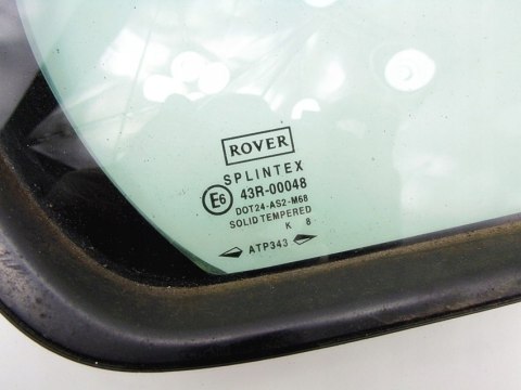 SZYBA DRZWI PRAWY TYŁ ROVER 400 420 416 414 418 SZYBA DRZWI PRAWY TYŁ ROVER 400 420 416 414 418