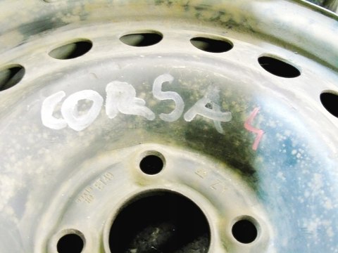 FELGA STALOWA 15 " ET49 CORSA C ASTRA VECTRA FELGA STALOWA 15 " ET49 CORSA C ASTRA VECTRA