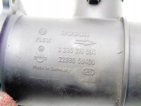 PRZEPŁYWOMIERZ 0280218094 1.5 16V ALMERA II N16 PRZEPŁYWOMIERZ 0280218094 1.5 16V ALMERA II N16