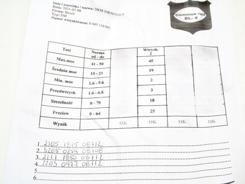 WTRYSKIWACZ 1.9 2.4 JTD 156 166 BRAVA LYBRA MAREA WTRYSKIWACZ 1.9 2.4 JTD 156 166 BRAVA LYBRA MAREA
