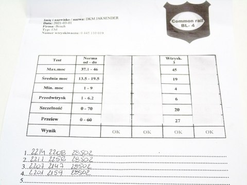 WTRYSKIWACZ 1.9 JTD PUNTO STILO DOBLO PALIO 147 WTRYSKIWACZ 1.9 JTD PUNTO STILO DOBLO PALIO 147
