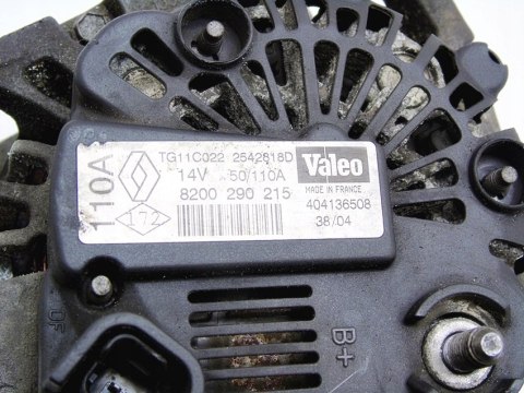ALTERNATOR 110 2.0 16V LAGUNA ESPACE SCENIC MEGANE ALTERNATOR 110 2.0 16V LAGUNA ESPACE SCENIC MEGANE