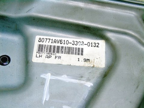 PODNOŚNIK SZYBY LEWY PRZÓD NISSAN PRIMERA P12 PODNOŚNIK SZYBY LEWY PRZÓD NISSAN PRIMERA P12