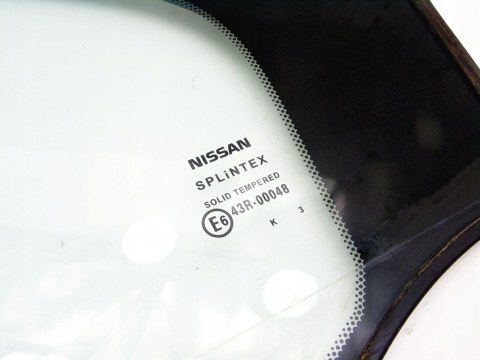 SZYBA DRZWI LEWY TYŁ NISSAN PRIMERA P12 EU SZYBA DRZWI LEWY TYŁ NISSAN PRIMERA P12 EU