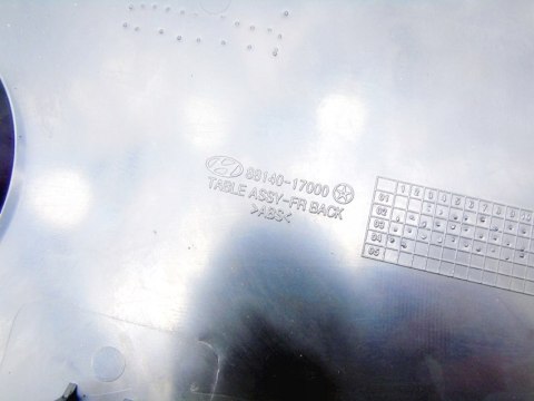 PÓŁKA FOTELA PRZÓD PRAWY HYUNDAI MATRIX PÓŁKA FOTELA PRZÓD PRAWY HYUNDAI MATRIX
