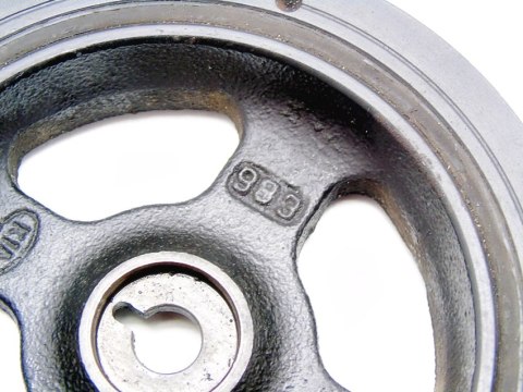 KOŁO PASOWE 1.4 16V CEED I30 VENGA RIO IX20 I20 KOŁO PASOWE 1.4 16V CEED I30 VENGA RIO IX20 I20