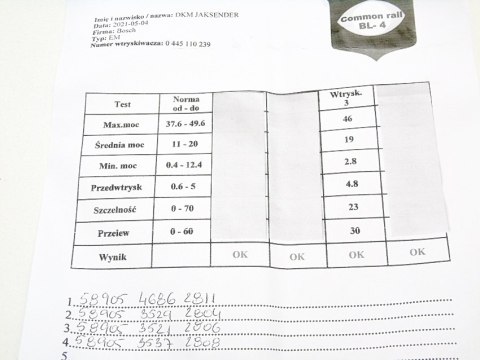 WTRYSKIWACZ 1.6 HDI TDCI 0445110239 C4 FOCUS 307 WTRYSKIWACZ 1.6 HDI TDCI 0445110239 C4 FOCUS 307