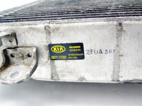 CHŁODNICA INTERCOOLER 2.0 CRDI CARENS 28271-27350 CHŁODNICA INTERCOOLER 2.0 CRDI CARENS 28271-27350