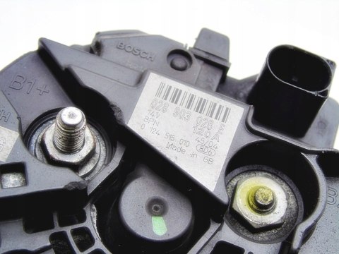 ALTERNATOR 120A 2.0 SDI GOLF V 028903028E ALTERNATOR 120A 2.0 SDI GOLF V 028903028E