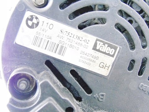 ALTERNATOR 110A 1.8 BMW 3 E46 316 I TI 318 N42 ALTERNATOR 110A 1.8 BMW 3 E46 316 I TI 318 N42