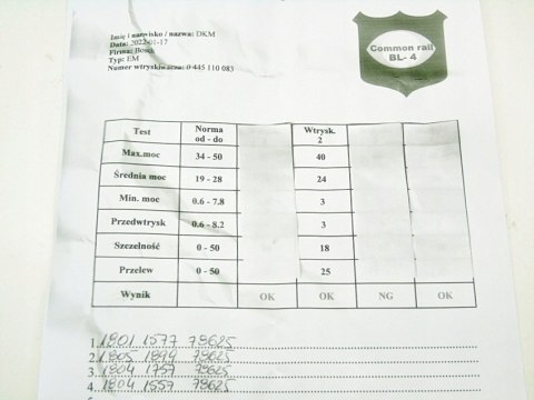 WTRYSKIWACZ 1.3 CDTI JTD DOBLO PANDA ASTRA PUNTO Y WTRYSKIWACZ 1.3 CDTI JTD DOBLO PANDA ASTRA PUNTO Y