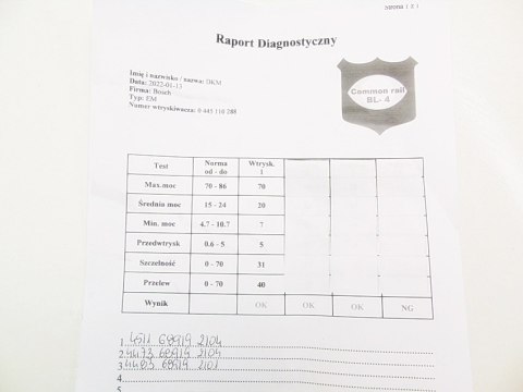 WTRYSKIWACZ 2.2 D I-CTDI CIVIC 8 CRV C-RV II III WTRYSKIWACZ 2.2 D I-CTDI CIVIC 8 CRV C-RV II III