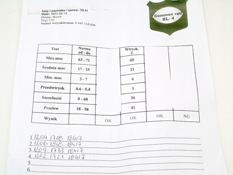 WTRYSKIWACZ 2.2 HDI JTD 607 406 C5 ULYSSE C8 807 WTRYSKIWACZ 2.2 HDI JTD 607 406 C5 ULYSSE C8 807