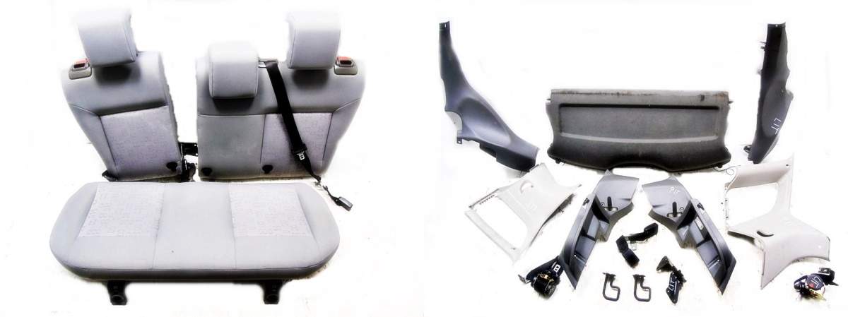 KANAPA BOCZKI TYŁ KOMPLET FORD FIESTA MK6 5D KANAPA BOCZKI TYŁ KOMPLET FORD FIESTA MK6 5D