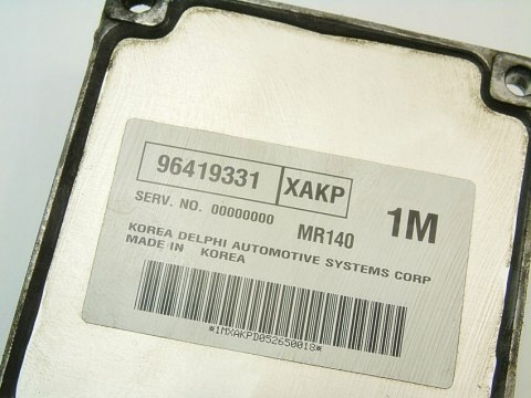 KOMPUTER STEROWNIK 1.8 16V LACETTI 96419331 KOMPUTER STEROWNIK 1.8 16V LACETTI 96419331