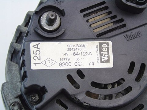 ALTERNATOR 125 1.5 DCI MEGANE 2 SCENIC MICR CLIO 2 ALTERNATOR 125 1.5 DCI MEGANE 2 SCENIC MICR CLIO 2