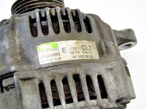 ALTERNATOR 1.4 1.6 8V 306 SAXO NFT 98KM BERLINGO ALTERNATOR 1.4 1.6 8V 306 SAXO NFT 98KM BERLINGO