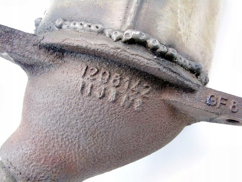 OBUDOWA KATALIZATORA 1.4 TDCI FIESTA FUSION MAZDA2