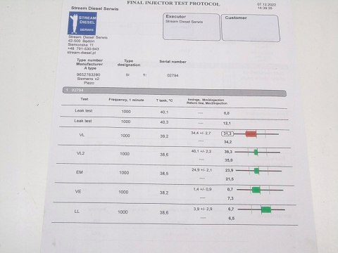 WTRYSKIWACZ 1.4 TDCI FIESTA 5 6 FUSION MAZDA 2 C3 WTRYSKIWACZ 1.4 TDCI FIESTA 5 6 FUSION MAZDA 2 C3