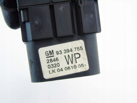 PRZEŁĄCZNIK ŚWIATEŁ OPEL MERIVA A FL 93394755 PRZEŁĄCZNIK ŚWIATEŁ OPEL MERIVA A FL 93394755