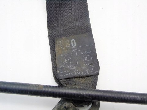 PAS BEZPIECZEŃSTWA PRAWY PRZÓD AUDI 80 B4 1993 PAS BEZPIECZEŃSTWA PRAWY PRZÓD AUDI 80 B4 1993