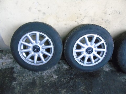 KOŁA FELGI 15 CALI OPONY 195/65 AUDI 80 B4 KOŁA FELGI 15 CALI OPONY 195/65 AUDI 80 B4