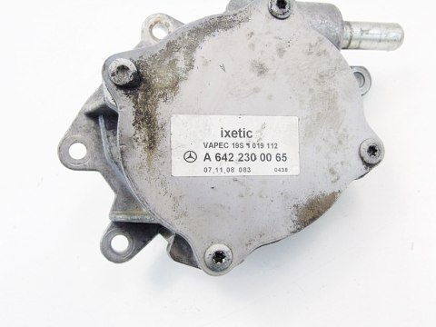 VACUM POMPA 3.0 CDI OM642 GLK W204 S204 W207 VITO VACUM POMPA 3.0 CDI OM642 GLK W204 S204 W207 VITO