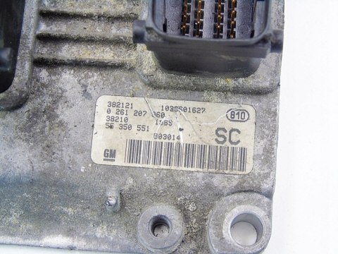 KOMPUTER STEROWNIK SILNIKA 1.0 12V CORSA C AGILA A KOMPUTER STEROWNIK SILNIKA 1.0 12V CORSA C AGILA A