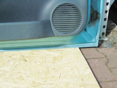 DRZWI LEWY PRZÓD OPEL CORSA C 3 DRZWIOWA Z397