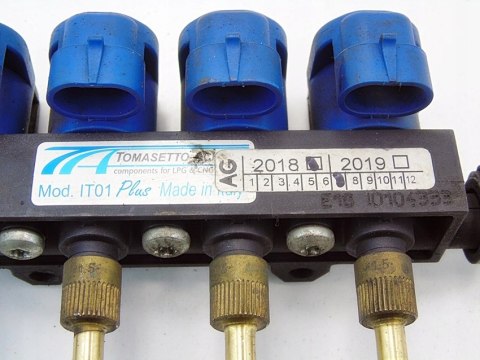 WTRYSKIWACZE LPG LISTWA TOMASETTO MOD. IT01 PLUS WTRYSKIWACZE LPG LISTWA TOMASETTO MOD. IT01 PLUS