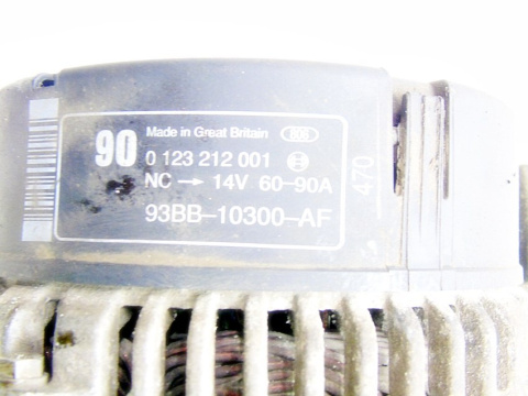 ALTERNATOR 90A 1.8 16V MONDEO I II RANGER ESCORT ALTERNATOR 90A 1.8 16V MONDEO I II RANGER ESCORT