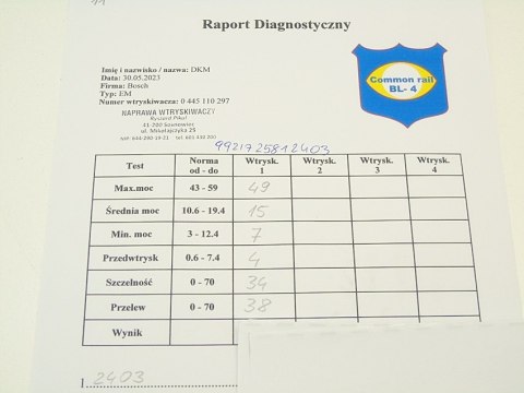 WTRYSKIWACZ 1.6 HDI 04455110297 C4 C5 207 308 407 WTRYSKIWACZ 1.6 HDI 04455110297 C4 C5 207 308 407