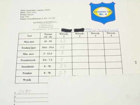 WTRYSKIWACZ 1.6 HDI 04455110297 C4 C5 207 308 407 WTRYSKIWACZ 1.6 HDI 04455110297 C4 C5 207 308 407