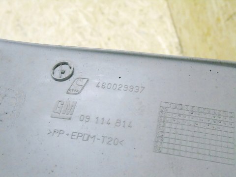 OBUDOWA SŁUPKA PRAWY TYŁ OPEL CORSA C 3 D 09114814 OBUDOWA SŁUPKA PRAWY TYŁ OPEL CORSA C 3 D 09114814