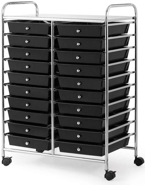 Organizer szafka 20 szufladna kółkach 88x64x39 Organizer szafka 20 szufladna kółkach 88x64x39