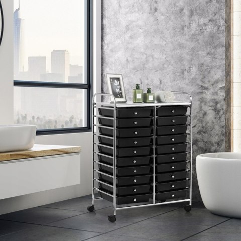 Organizer szafka 20 szufladna kółkach 88x64x39 Organizer szafka 20 szufladna kółkach 88x64x39