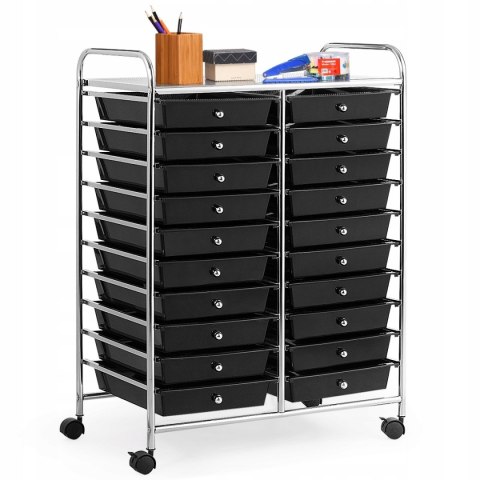 Organizer szafka 20 szufladna kółkach 88x64x39 Organizer szafka 20 szufladna kółkach 88x64x39