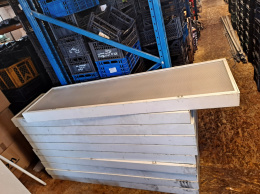 Lampa oprawa wisząca magazyn warsztat przemysłowa 3x25 155x44x9