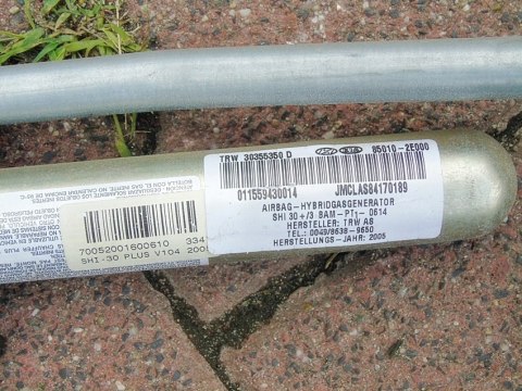 KURTYNA POWIETRZA AIRBAG LEWA HYUNDAI TUCSON I 05 KURTYNA POWIETRZA AIRBAG LEWA HYUNDAI TUCSON I 05