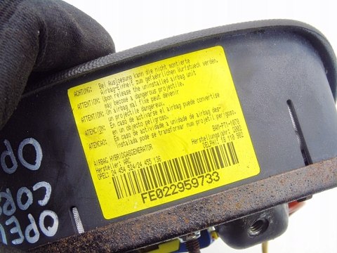 PODUSZKA KIEROWNICY AIRBAG OPEL CORSA C 1.0 1.2 PODUSZKA KIEROWNICY AIRBAG OPEL CORSA C 1.0 1.2