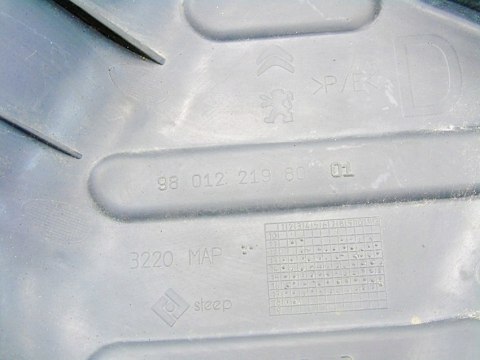 OSŁONA BELKI TYŁ LEWA CITROEN C3 III 9801221980 OSŁONA BELKI TYŁ LEWA CITROEN C3 III 9801221980