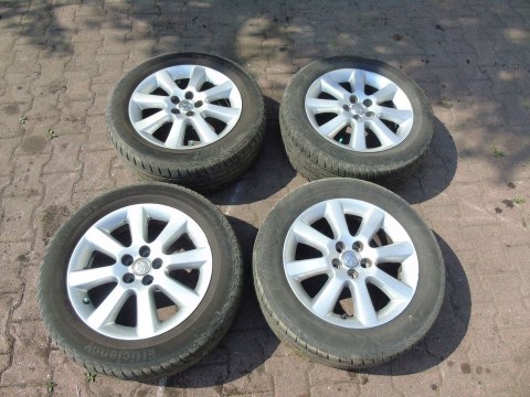 KOŁA OPONY LETNIE 215/55R16 ALUFELGI FELGI TOYOTA AVENSIS T25 KOŁA OPONY LETNIE 215/55R16 ALUFELGI FELGI TOYOTA AVENSIS T25