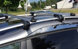 Relingi Regulowany aluminiowy aerodynamiczny bagażnik dachowy belki 90kg