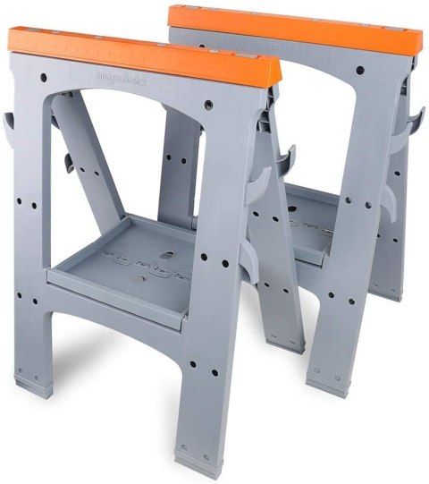 AmazonBasics 2 szt 78 cm Kozioł roboczy , warsztatowy podstawka 408kg AmazonBasics 2 szt 78 cm Kozioł roboczy , warsztatowy podstawka 408kg