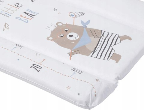 Babycalin mata do przewijania, 50 cm x 70 cm, szczęśliwy mały miś Toise Babycalin mata do przewijania, 50 cm x 70 cm, szczęśliwy mały miś Toise