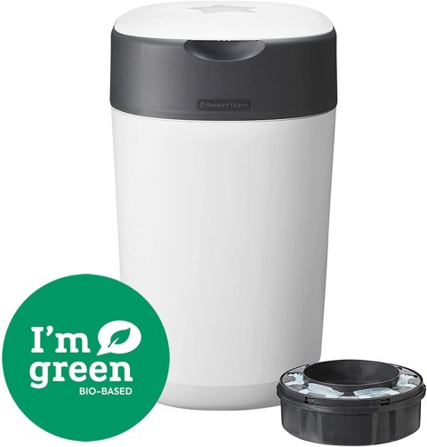 KOSZ POJEMNIK NA ZUŻYTE PIELUCHY TOMMEE TIPPEE Twist & Click BIAŁY KOSZ POJEMNIK NA ZUŻYTE PIELUCHY TOMMEE TIPPEE Twist & Click BIAŁY