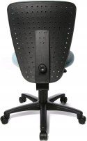 Krzesło biurkowe biurowe Topstar odcienie niebieskiego wysokie wygodne