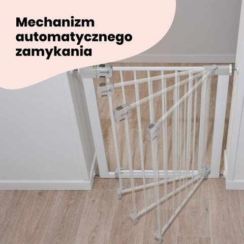 Barierka na drzwi, schody Safety 1ST rozporowa 73-80 cm biała Barierka na drzwi, schody Safety 1ST rozporowa 73-80 cm biała